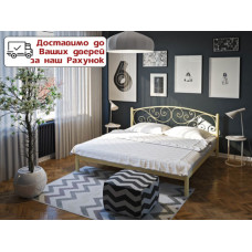 Металлическая кровать Лилия (разные цвета)